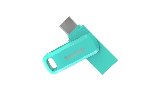 SanDisk Ultra Dual Drive Go 128GB USB-A / USB-C Grøn - USB flashdrive