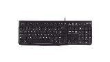 Logitech K120 Corded Keyboard - USB - Belgisk