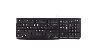 Logitech K120 Corded Keyboard - USB - Belgisk