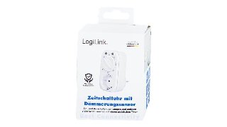 LogiLink Mechanical time switch with dusk sensor