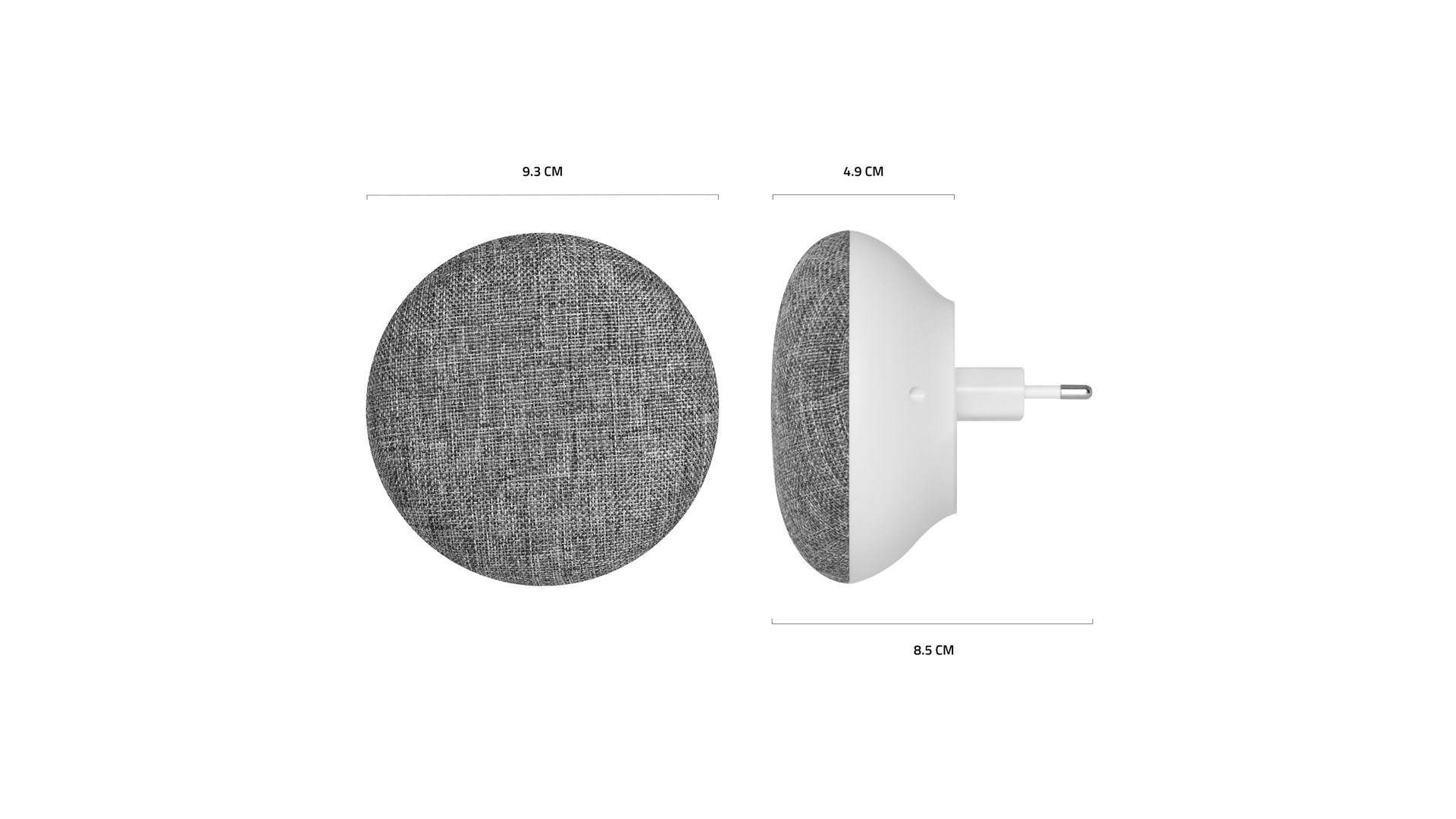 Hombli Doorbell Chime 2 (EU) Grey/White