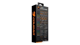 Cougar Light Bar RGB 350mm x 2 pcs Strip - Belysning til systemkabinet (LED)