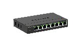 MS308 Unmanaged 2.5G Ethernet (100/1000/2500) Black - Switch - 8 porte - ikke administreret