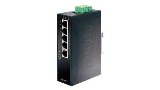 PLANET IGS-501T 5-Port 10/100/1000T Industrial Gigabit Ethernet Switch with Wide Operating Temperature