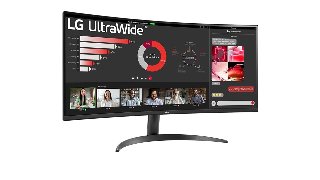 34" LG UltraWide 34WR50QK-B - 3440x1440