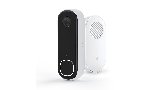 Arlo 2K video-dørklokke + chime - Smart dørklokke og klokkespil - med kamera