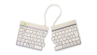 Split Break ErgonomicTrådløs Nordisk Tastatur