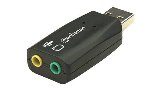 IC INTRACOM Manhattan Sound Adapter USB-A to 3.5mm - Lydkort