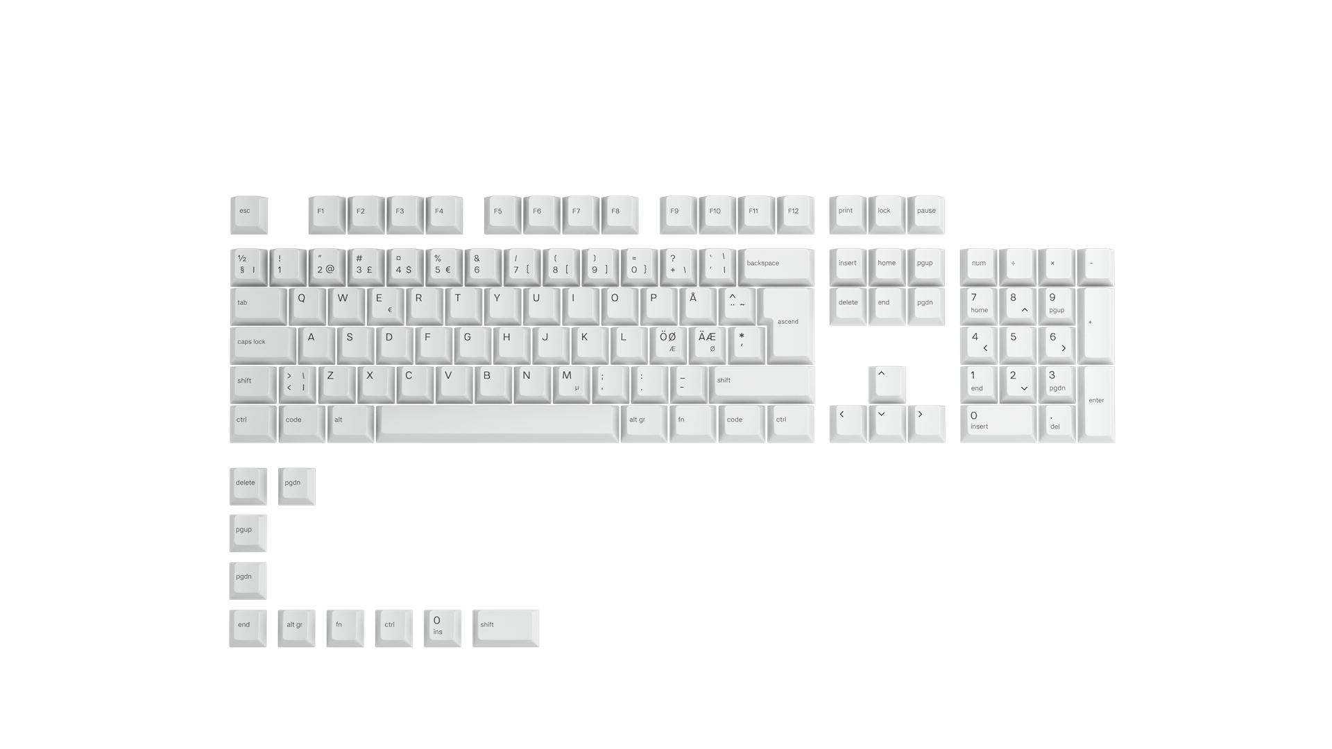 Glorious GLO-KC-GPBT-W-N