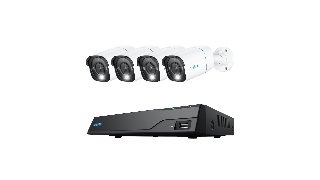 Reolink Nvs8-8mb4 Security System 8ch Nrv + 4x P330 4k Poe Kamera