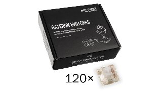 Glorious Gateron Clear Switches (120 pcs) - Key Switches
