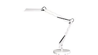Unilux Swingo LED-lampe, hvid - Skrivebordslampe