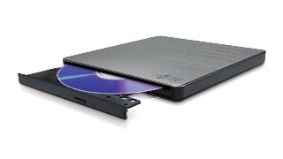 Hitachi - LG GP60NS60 Slim Portable DVD-Writer - DVD±RW (±R DL) / DVD-RAM-drev - ekstern