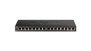 D-Link DGS-1016S 16-Port Gigabit Unmanaged Switch