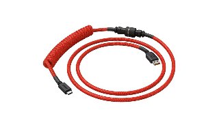 Glorious Coiled Cable - Crimson Red