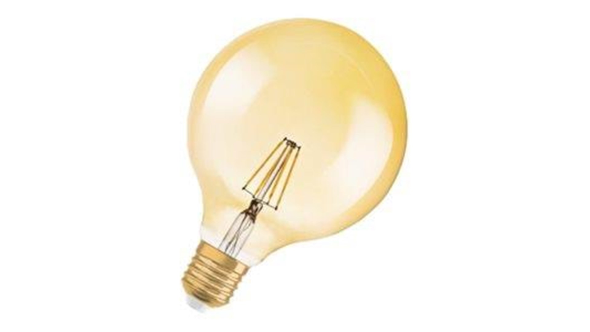 Osram LED pære Vintage 1906 Globe G125 7W/824 (51W) Guld E27