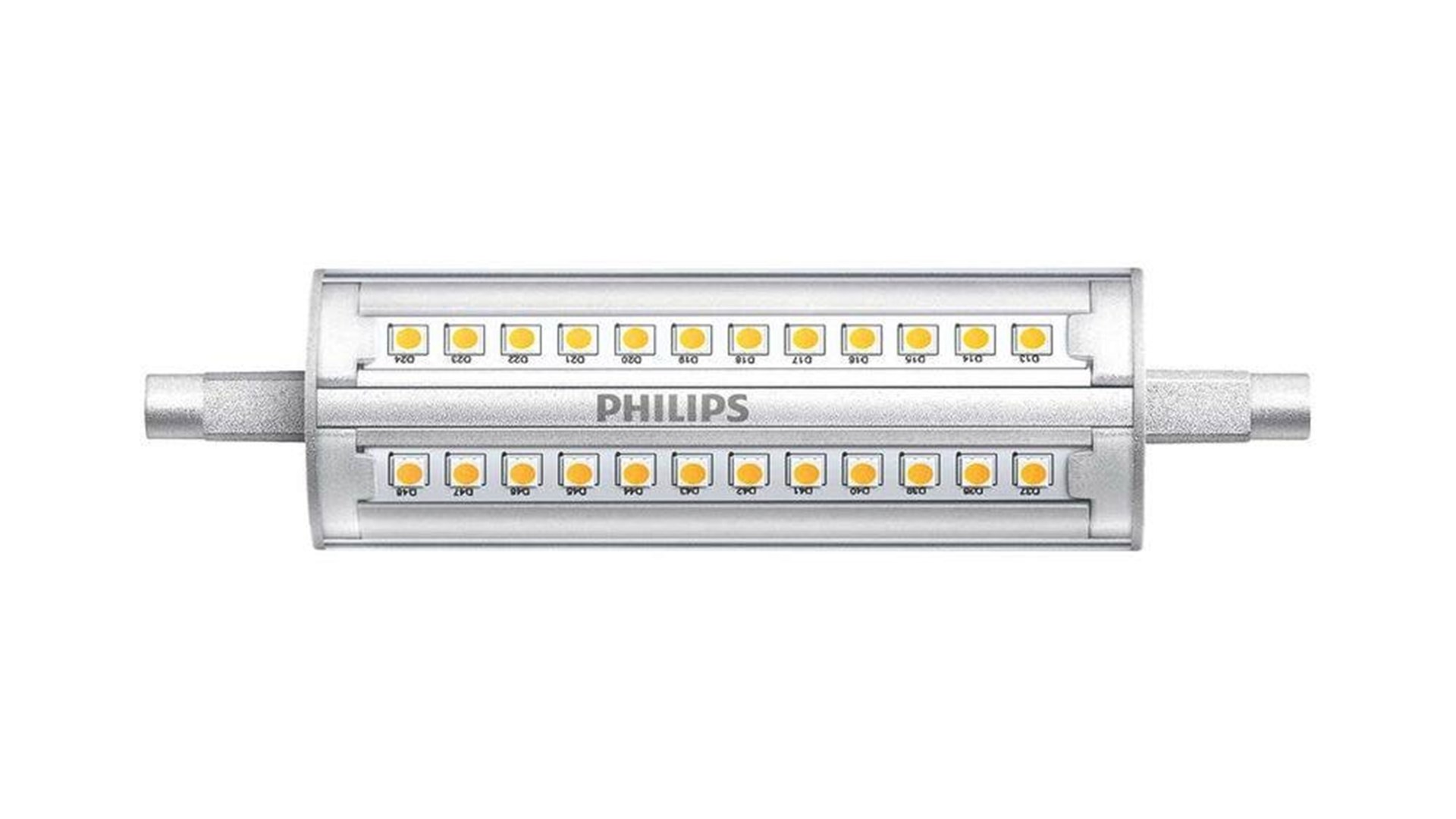 Philips LED pære CorePro 118mm 14W/830 (100W) dæmpbar R7s