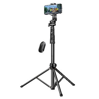 UGREEN 70 inch Aluminum Phone Tripod with Bluetooth Remote