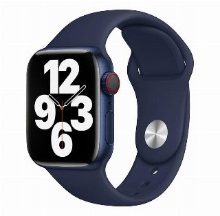 Lippa Apple Watch Silicone Strap 38/40/41 Navy Bl