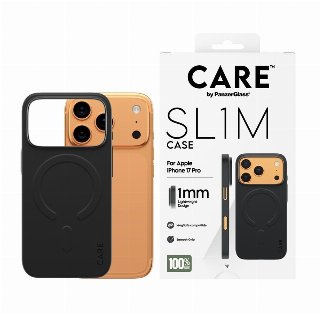 CARE by PanzerGlass SL1M Case Black w. MagSafe iPhone 17 Pro