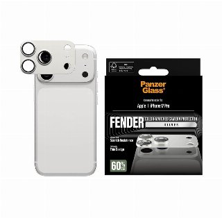 PanzerGlass Fender Camera Protector Silver iPhone 17 Pro - Objektiv beskyttelse
