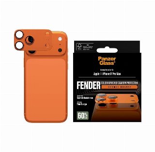 PanzerGlass Fender Camera Protector Cosmic Orange iPhone 17 Pro Max - Objektiv beskyttelse