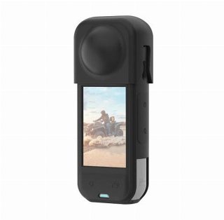 Puluz Silicone Protective Case with Lens Cover – Insta360 X5