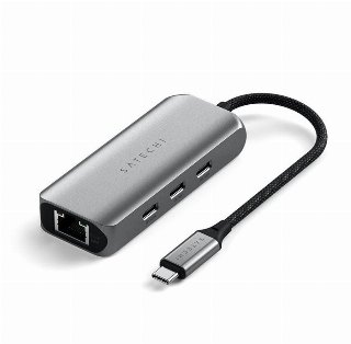 Satechi 4-in-1 Usb-c Hub Med 2.5 Gigabit Ethernet Usb-c