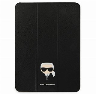 Karl Lagerfeld Saffiano Karl Head Book Cover for iPad Pro 11"