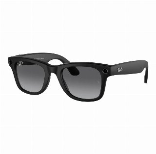 Ray-Ban Gen1 Wayfarer Matte Black / Polarized Gradient Graphite
