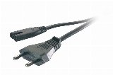 Vivanco Power cord Euro plug – “8 1.25m Black