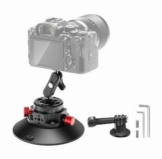Neewer Mount with Suction Cup 1/4 inch for Sports Cameras