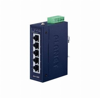 PLANET Industrial 5 - Switch - 5 porte