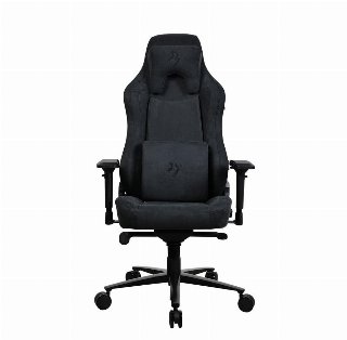 Arozzi Vernazza Supersoft - Spillestol - armstøtter - vippe - Ren sort