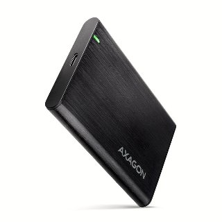 AXAGON SuperSpeed USB-C rå kabinet til 2.5" SSD / HDD