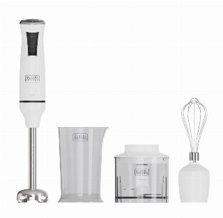 Black & Decker Stavblender Hand Blender 750W White Accessories