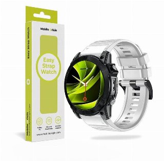 Mobile Origin Easy Strap Silicone Watch 22mm White