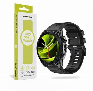 Mobile Origin Easy Strap Silicone Watch 22mm Black