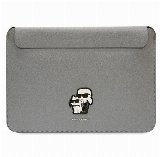Karl Lagerfeld Saffiano Karl&Choupette case for a 14" laptop