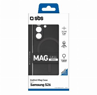 SBS Instinct Mag Case for Samsung Galaxy S26 Compatible with MagSafe