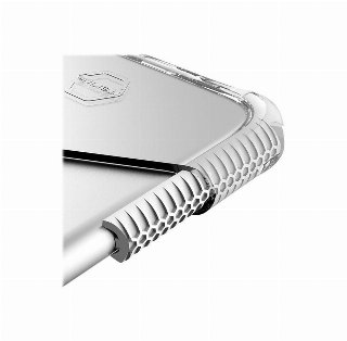 ITSKINS SUPREME CLEAR cover for iPhone XS / X®. White and transparent