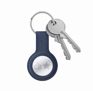 CRONG Silicone Case with Key Ring – Protective keychain case for Apple AirTag 1/2