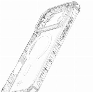 ITSKINS  HYBRID MAGSAFE CLEAR cover for iPhone 17 Pro Max®. Transparent