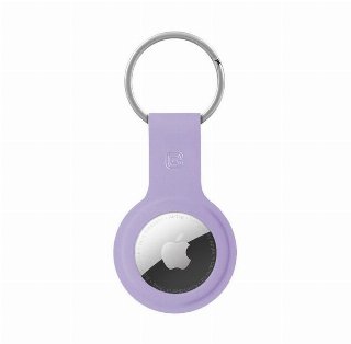 CRONG Silicone Case with Key Ring – Protective keychain case for Apple AirTag 1/2