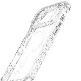 ITSKINS HYBRID MAGSAFE CLEAR cover for iPhone 17 Pro®. Transparent