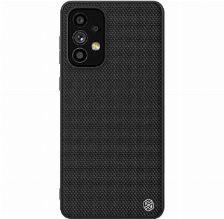 Nillkin Textured Case Durable Reinforced Case with Gel Frame and Nylon Back Samsung Galaxy A73 Black