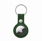 CRONG Leather Case with Key Ring – Protective leather case with key ring for Apple AirTag 1/2