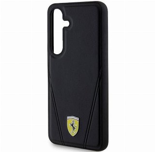 Ferrari Hot Stamp V Lines MagSafe Case for Samsung Galaxy S24+