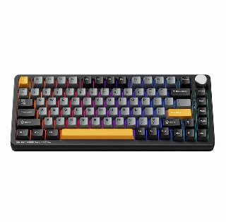 Machenike K600-B82W Wireless Mechanical Backlit Gaming Keyboard GR Silver Switch - Black