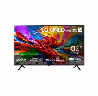 LG 55" Fladskærms TV LED 4K 55"" 55QNED92A6A – 4K Mini–LED TV (2025) - LED-bagbelyst LCD TV - QNED evo AI - Smart TV